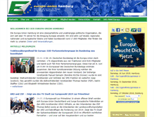 Tablet Screenshot of europa-union-hamburg.de